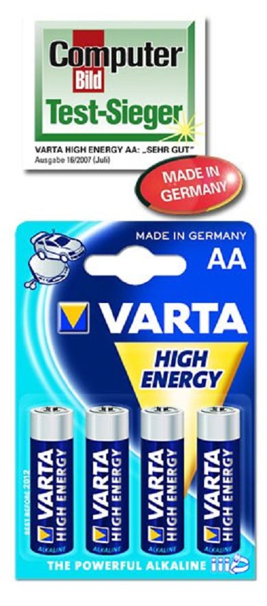 Varta Mignon-Batterien 4er Set