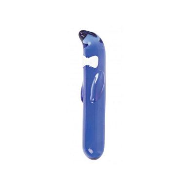 GV Glasdildo Mr. Delfin, 18 x 3 cm