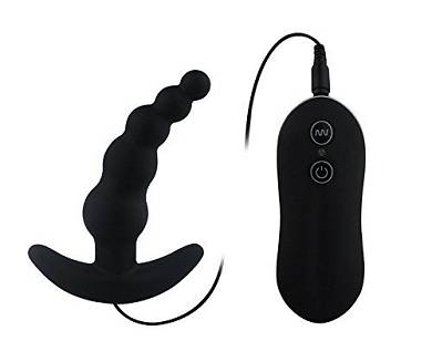 Silikon Analplug Anal Plug Prostata vibrator Stimulation Massage mit Vibration und Fernbed