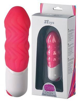 SToys Olivia Silicone-Vibrator hell-rot