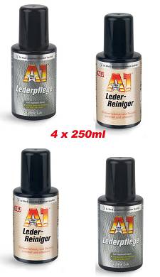 2x Dr.Wack A1 A1 Leder-Reiniger + A1 Lederpflege Autopflege 