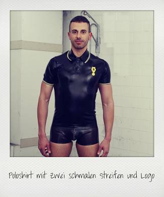 Das Poloshirt mit Logo