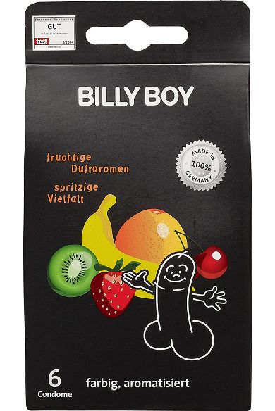 Billy Boy Kondome, Farbig, Mit Aroma