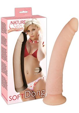 24 x 2,7 - 4,2 cm Nature Skin Soft Dong Dildo