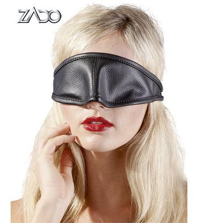 Bad Kitty Augenmaske - blickdicht und formbar in Schwarz