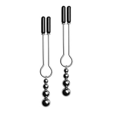 steamy-shades-tweezer-nipple-clamps-with-metal-beads-silver