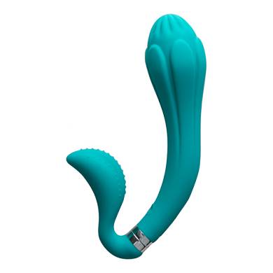 Der Wiederaufladbare Lady Jadore-Vibrator - Trkis