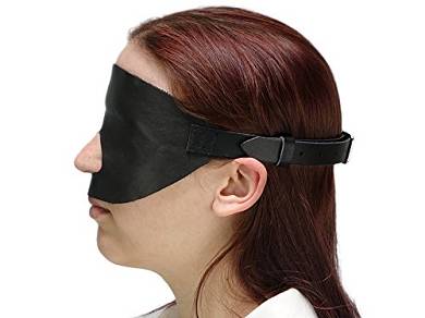 Extrem Gangbang Blindfold Augenbinde (Echtleder)