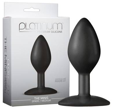 The Minis Spade Medium Black
