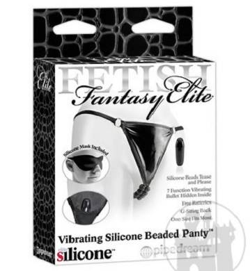 Vibrating Silicone Beaded Pant