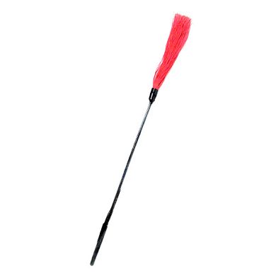 Rubber Tickler rot, Peitsche