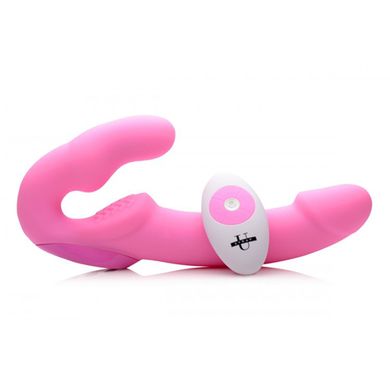Urge Strap-on Vibrator ohne Gurte - pink