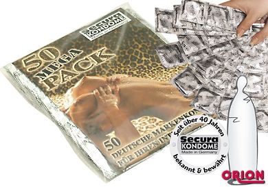 Secura transparent 50er-Beutel