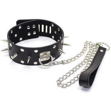 HardcoreDeLuxe Spiked Collar black
