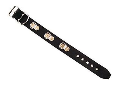 Rouge Garments BDSM Rubber 3D Ring Halsband. schwarz. 1 Stück