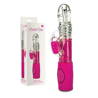 23,5 x 3,8 cm TOPCO Dazzling Delight Rabbit Vibe pink - Akku Power