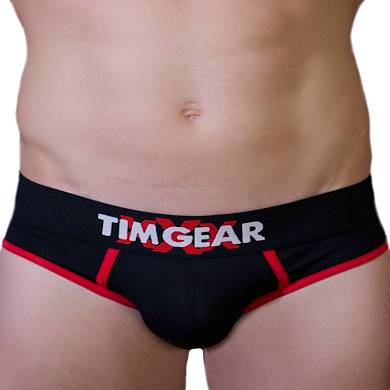 TIM Gear Jock Brief Underwear Black