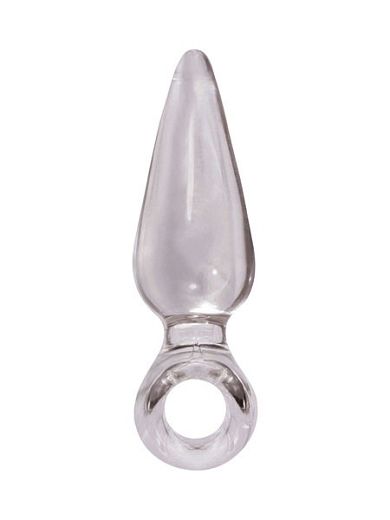 Jolie Pleasures Large: Analplug, transparent