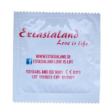 Extasialand Markenkondome 100 Kondome extra dünn und hauchzart im Sparpack extra thin fü