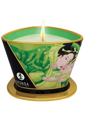 SHUNGA Massage-Kerze 170ml Znitude - Green Tea