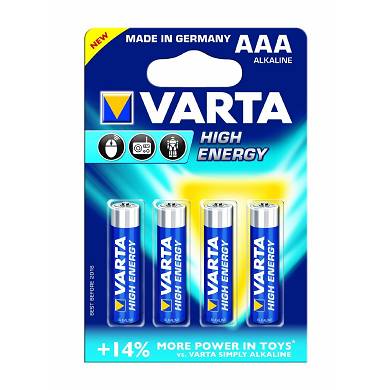 Varta Hohe Energie AAA Dreifach A Alkaline 1.5 Volt 1.5V Batterien Akkus