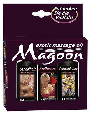 Magoon Massage-le 3er Set - 3 x 50ml - 2.Version