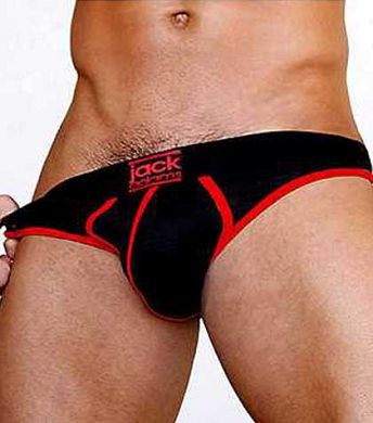Jack Adams Bodyflex Mesh Jockstrap black/red