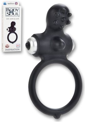 Vibro-Penisring Body&Soul Inspiration Silikon black