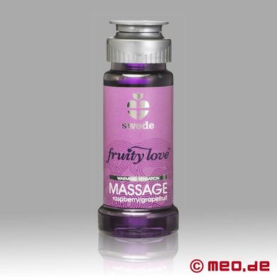 Swede - Fruity Love Massageöl - Himbeere & Grapefruit