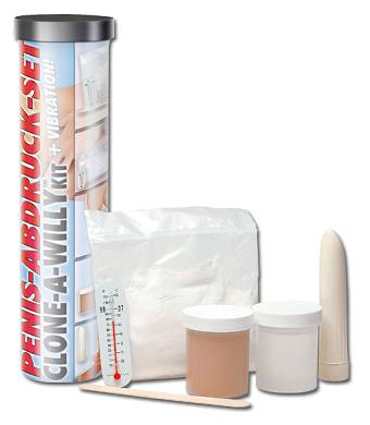 Penis-Abdruck-Set Clone-a-Willy mit Vibration