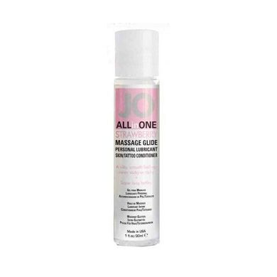 SYSTEM JO Sensetive Massage Gleitgel Erdbeere. 1er Pack (1 x 200 ml)