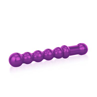 Aluminium Dildo mit Kugel-Form, 18 cm