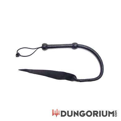 Mister B Bullenpeitsche 60 cm mit Weichleder Spitze