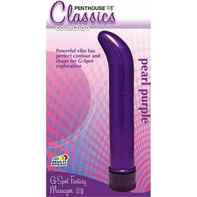 G-Spot Fantasy Massager. Pearl Purple