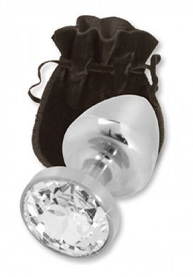 6,7 x 3 cm Buttplug Silver