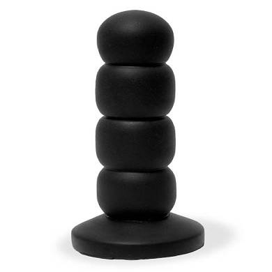 Keep Burning Bumpy Dildo Black