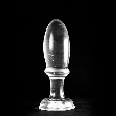 Analplug Frhstcksei transparent 15 x 5 cm