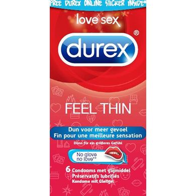Durex Emoji Feel Thin Kondome - 6 Stck