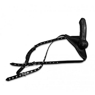 Steifer Strap-On Dildo, 20 x 4 cm