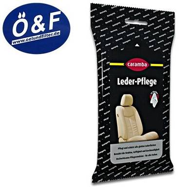 Caramba Pflege2Go Lederpflege Pflegetcher 12 Stck