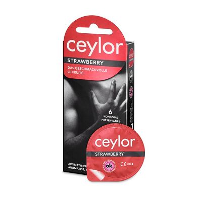 Ceylor Strawberry 1 Kondom