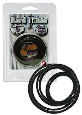 Set Penis/Hodenringe aus dehnbarem Silikon