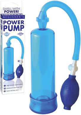 Penispumpe Beginners Power Pump Blue
