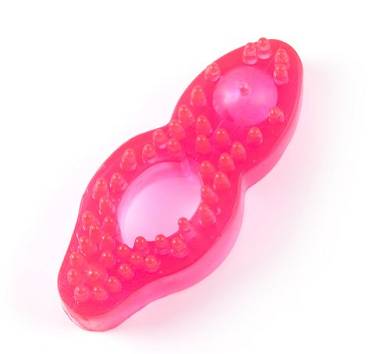 Sexy-Elements – se_CR-02 - flexibler rosa Jelly Penisring mit Reiznoppen für An