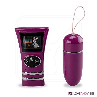 Ferngesteuertes XL-Vibro-Bullet mit LCD-Display