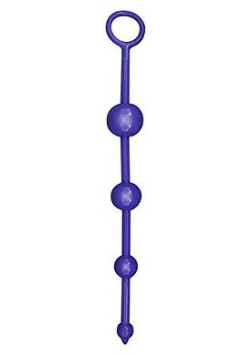 Toy Joy Funky Butt Beads dark purple