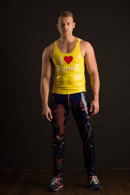 Tank Top Muscle mit Berlin Print