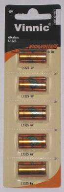 Vinnic Alkali Batterie (6V) für Hund Erziehungshalsband / AntiBell Sprayhalsband (Pac