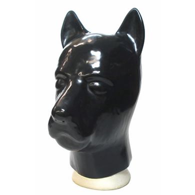 Latex Petplay Maske - Hund