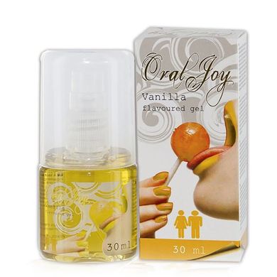 Oral Joy Vanilla 30 ml Gel mit Vanillegeschmack fr mehr Genu beim Oral Sex
